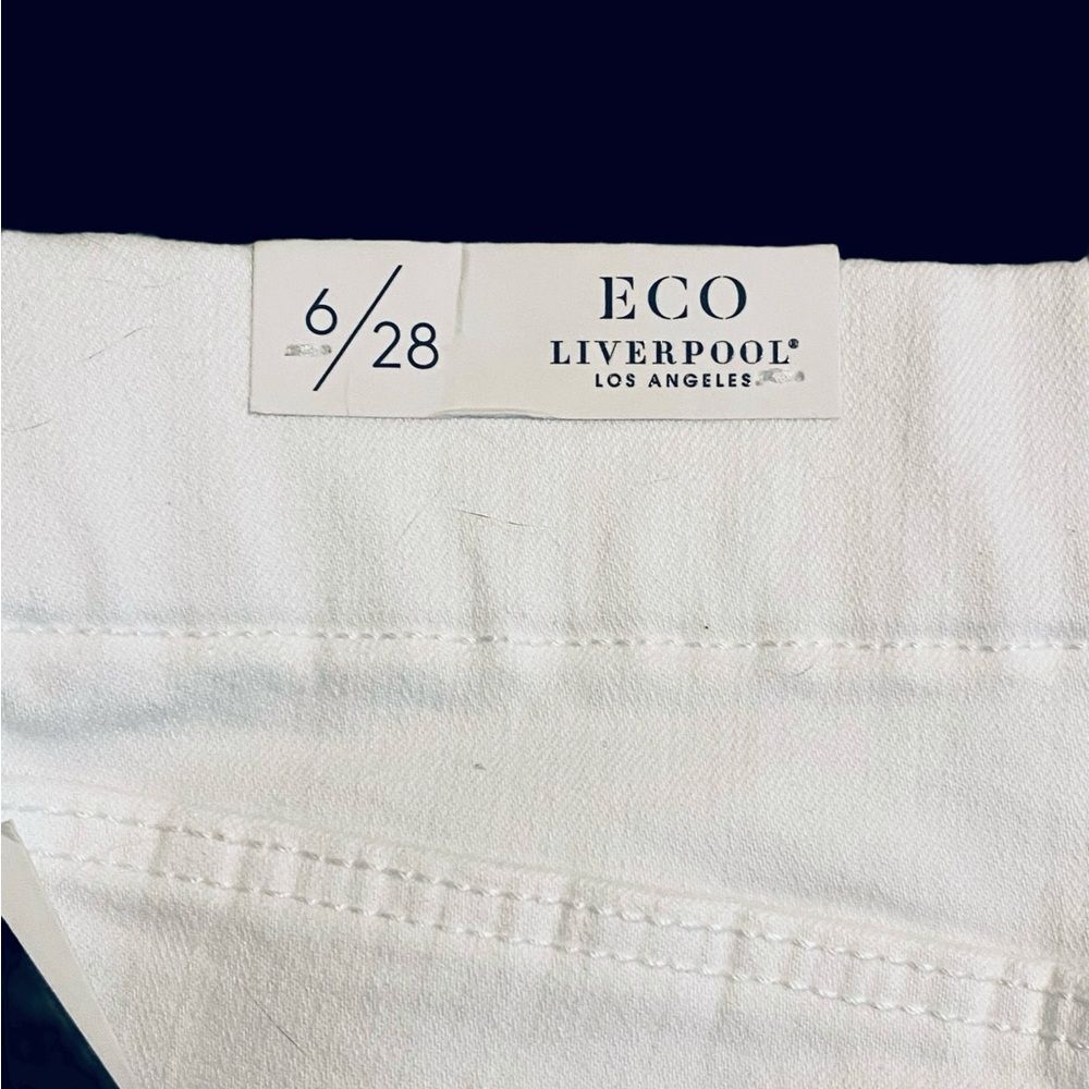 Liverpool | Liverpool Eco Chloe Pull-on crop jeans | women’s stretch crop NWT 6 - Picture 5 of 13